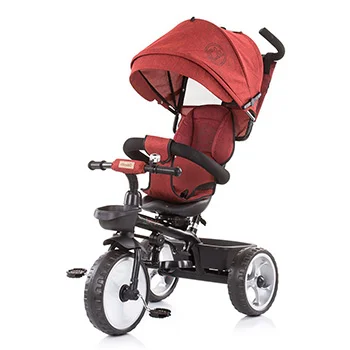 Chipolino tricikl sa ručkom i rotirajućim sedištem Tempo red Chipolino tricikl sa ručkom i rotirajućim sedištem Tempo red