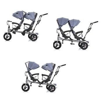 Chipolino tricikl za blizance Tandem stars-1 Chipolino tricikl za blizance Tandem stars-1