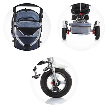 Chipolino tricikl za blizance Tandem stars-2 Chipolino tricikl za blizance Tandem stars-2