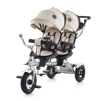 Chipolino tricikl za blizance Tandem beige Chipolino tricikl za blizance Tandem beige