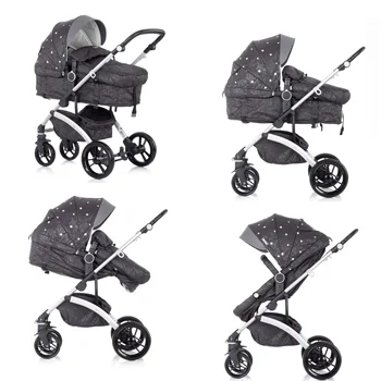 Chipolino kolica za bebe Malta Silver-1 Chipolino kolica za bebe Malta Silver-1