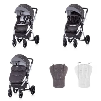 Chipolino kolica za bebe Malta Silver-2 Chipolino kolica za bebe Malta Silver-2