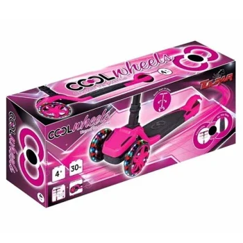 Cool Wheels trotinet Tulpar sa svetlećim točkovima, pink 759342-1 Cool Wheels trotinet Tulpar sa svetlećim točkovima, pink 759342-1