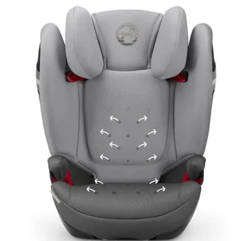 Cybex auto sedište (15-36kg) 2/3 Solution S fix Manhattan Grey-2 Cybex auto sedište (15-36kg) 2/3 Solution S fix Manhattan Grey-2