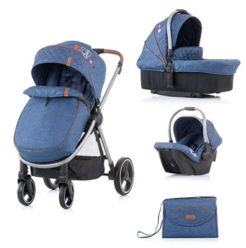 Chipolino dečija kolica 3u1 Prema 2020 Denim Chipolino dečija kolica 3u1 Prema 2020 Denim