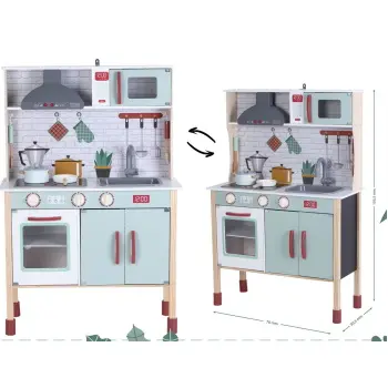 Drvena dečija kuhinja Monny velika 616563-3
