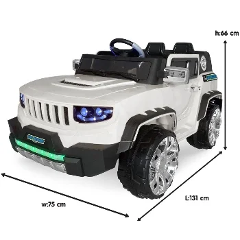 Džip na akumulator Iznik Fenomen Beli-2 Džip na akumulator Iznik Fenomen Beli-2