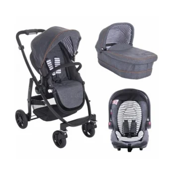 Graco kolica za bebe 3u1 Evo Bretton stripe Graco kolica za bebe 3u1 Evo Bretton stripe