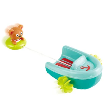 Hape igračka za kupanje -čamac i meda na povlačenje 003023-1 Hape igračka za kupanje -čamac i meda na povlačenje 003023-1