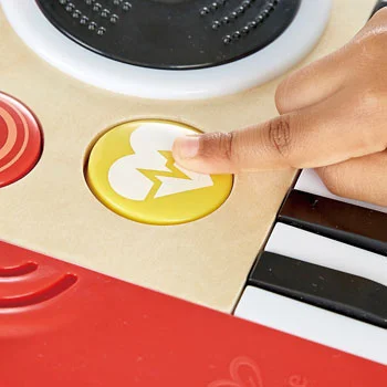 Hape dečiji sintisajizer DJ MIX & SPIN 003021-3 Hape dečiji sintisajizer DJ MIX & SPIN 003021-3