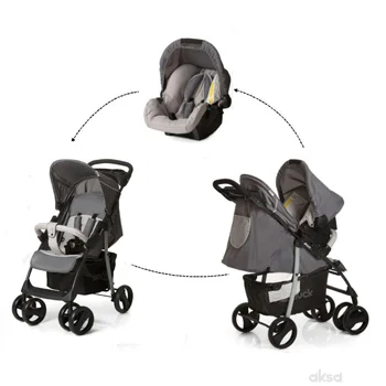 Hauck kolica za bebe Shopper Duo Set Shop n Drive Stone Grey-1 Hauck kolica za bebe Shopper Duo Set Shop n Drive Stone Grey-1