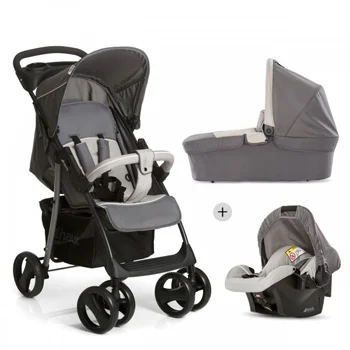 Hauck kolica za bebe Shopper Trio Set Stone Grey Hauck kolica za bebe Shopper Trio Set Stone Grey