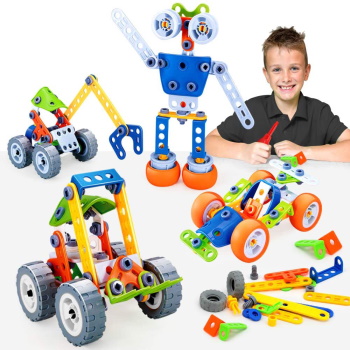 Hoogar set igračaka Building Blocks 10u1 Robot 167 elemenata -2