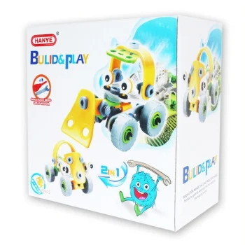 Hoogar set igračaka Building Blocks traktor 2u1 56 delova -1 Hoogar set igračaka Building Blocks traktor 2u1 56 delova -1