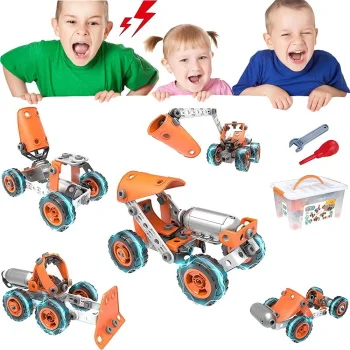 Hoogar set igračaka Building Blocks 5u1 86 elemenata -3