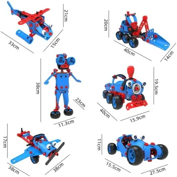 Hoogar set igračaka Building Blocks 6u1 142 elementa -3 Hoogar set igračaka Building Blocks 6u1 142 elementa -3