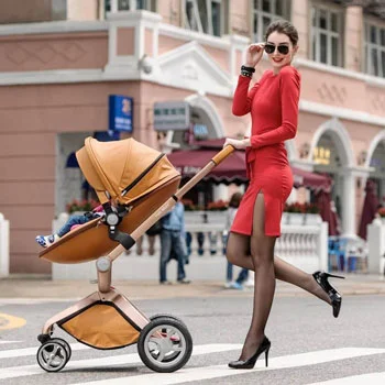 Hot Mom kolica 2u1 Brown F22 -3 Hot Mom kolica 2u1 Brown F22 -3