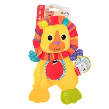 Infantino plišani Lav sa glodalicom 115202-1 Infantino plišani Lav sa glodalicom 115202-1