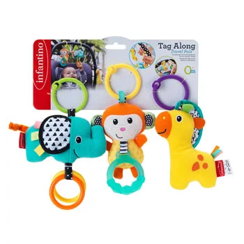 Infantino set igračkica na kačenje 115259-7 Infantino set igračkica na kačenje 115259-7