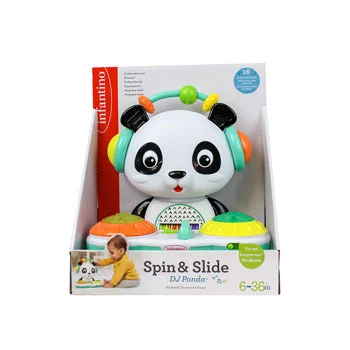 Infantino muzička/edikativna igračka Spin and slide Panda 115110-3 Infantino muzička/edikativna igračka Spin and slide Panda 115110-3