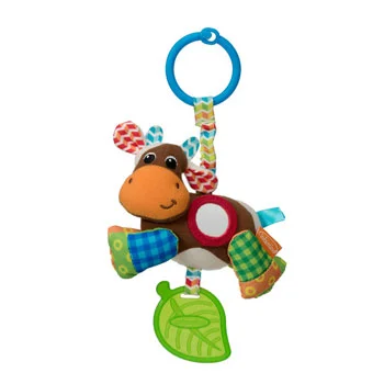 Infantino plišana zvečka Kravica 115049 Infantino plišana zvečka Kravica 115049