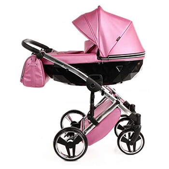 Junama Fluo Line kolica za bebe set 2u1 Junama Fluo Line kolica za bebe set 2u1