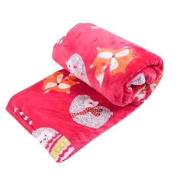 Jungle dečije ćebe 130x180cm lisica i jež 31000705-1 Jungle dečije ćebe 130x180cm lisica i jež 31000705-1