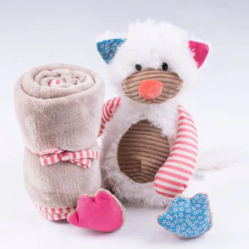 Jungle ćebe sa igračkom 310341 mačka-1 Jungle ćebe sa igračkom 310341 mačka-1