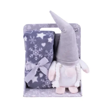 Jungle ćebe sa igračkom čovečuljak sivi 31000688 Jungle ćebe sa igračkom čovečuljak sivi 31000688