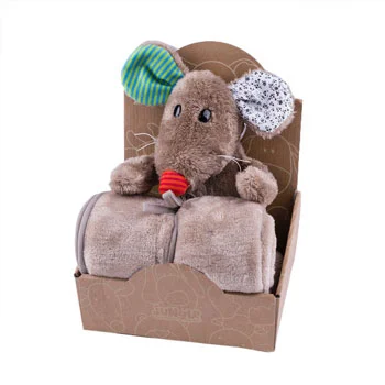 Jungle ćebe sa igračkom 310342 miš Jungle ćebe sa igračkom 310342 miš