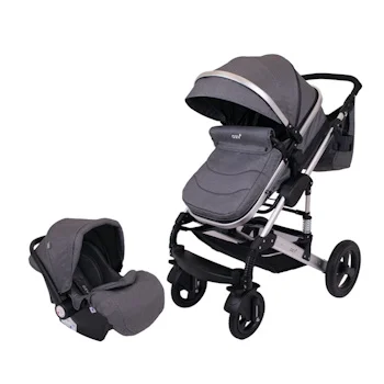 Jungle dečija kolica 2u1 Oxy siva 410098 Jungle dečija kolica 2u1 Oxy siva 410098