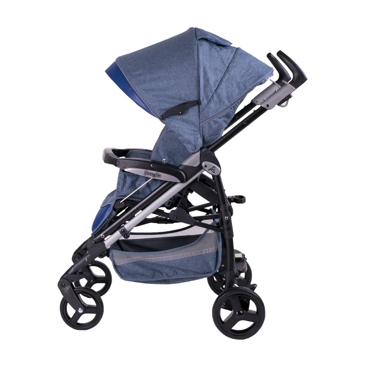 Jungle kolica Lux 4 wheels plava 0m+ 010112-2 Jungle kolica Lux 4 wheels plava 0m+ 010112-2