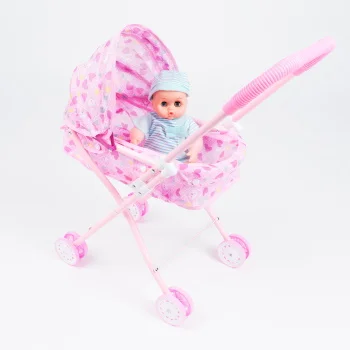 Jungle kolica sa lutkom i dodacima CS7895 SET-1 Jungle kolica sa lutkom i dodacima CS7895 SET-1