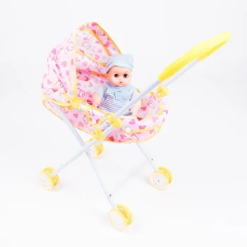 Jungle kolica sa lutkom i dodacima CS7895 SET-2 Jungle kolica sa lutkom i dodacima CS7895 SET-2