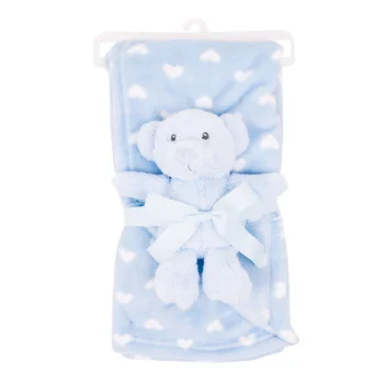 Jungle ćebe sa igračkom meda plavo 31000850 Jungle ćebe sa igračkom meda plavo 31000850