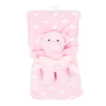 Jungle ćebe sa igračkom meda rozo 31000851 Jungle ćebe sa igračkom meda rozo 31000851