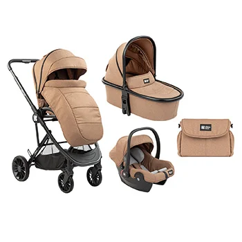 Kikka Boo dečija kolica 3u1 Cherie set sa autosedištem i tvrdom korpom beige Kikka Boo dečija kolica 3u1 Cherie set sa autosedištem i tvrdom korpom beige