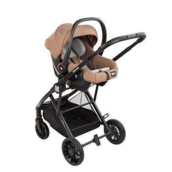 Kikka Boo dečija kolica 3u1 Cherie set sa autosedištem i tvrdom korpom beige-5 Kikka Boo dečija kolica 3u1 Cherie set sa autosedištem i tvrdom korpom beige-5