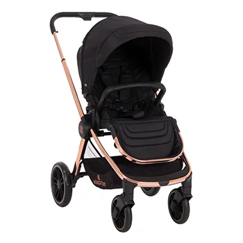 Kikka Boo dečija kolica Vicenza 3u1 set sa autosedištem i tvrdom korpom Premium black-1 Kikka Boo dečija kolica Vicenza 3u1 set sa autosedištem i tvrdom korpom Premium black-1