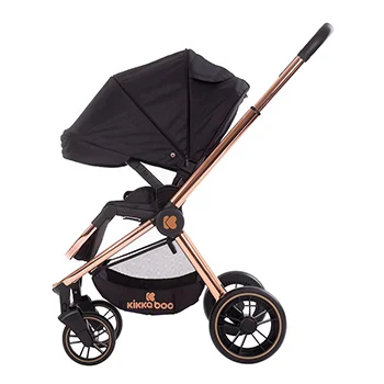 Kikka Boo dečija kolica Vicenza 3u1 set sa autosedištem i tvrdom korpom Premium black-2 Kikka Boo dečija kolica Vicenza 3u1 set sa autosedištem i tvrdom korpom Premium black-2