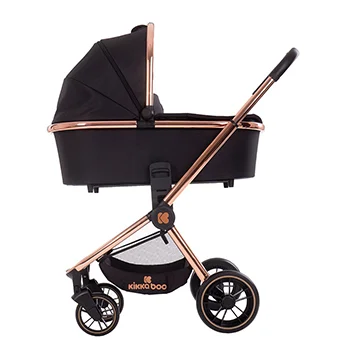 Kikka Boo dečija kolica Vicenza 3u1 set sa autosedištem i tvrdom korpom Premium black-6 Kikka Boo dečija kolica Vicenza 3u1 set sa autosedištem i tvrdom korpom Premium black-6