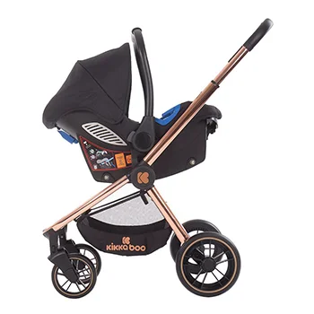 Kikka Boo dečija kolica Vicenza 3u1 set sa autosedištem i tvrdom korpom Premium black-7 Kikka Boo dečija kolica Vicenza 3u1 set sa autosedištem i tvrdom korpom Premium black-7