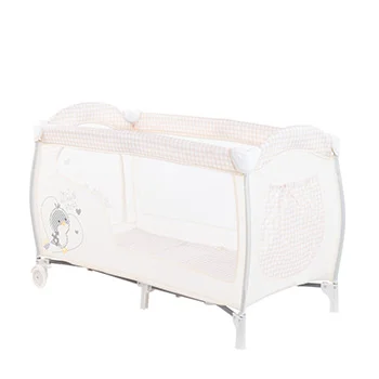 Kikka Boo prenosivi krevetac Dolce Sonno 2 nivoa birdy beige-1 Kikka Boo prenosivi krevetac Dolce Sonno 2 nivoa birdy beige-1