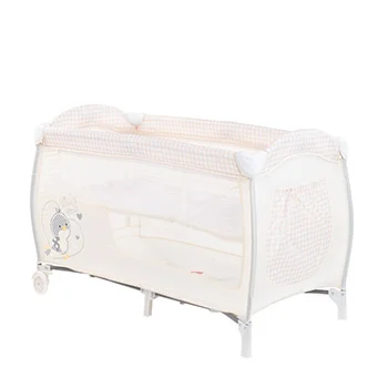 Kikka Boo prenosivi krevetac Dolce Sonno 2 nivoa birdy beige-2 Kikka Boo prenosivi krevetac Dolce Sonno 2 nivoa birdy beige-2