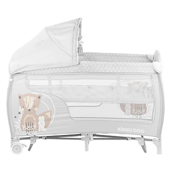 Kikka boo prenosivi krevetac Dolce Sonno PLUS Best Friends 2 nivoa grey-3 Kikka boo prenosivi krevetac Dolce Sonno PLUS Best Friends 2 nivoa grey-3