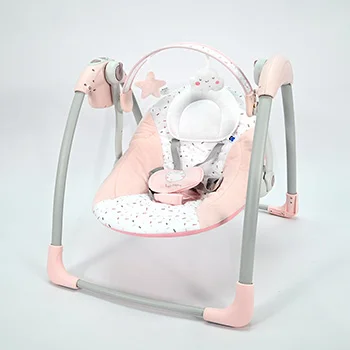 Kikka Boo ljuljaška za bebe Chillo sa adapterom Hippo pink-1 Kikka Boo ljuljaška za bebe Chillo sa adapterom Hippo pink-1