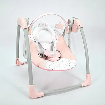 Kikka Boo ljuljaška za bebe Chillo sa adapterom Hippo pink-2 Kikka Boo ljuljaška za bebe Chillo sa adapterom Hippo pink-2