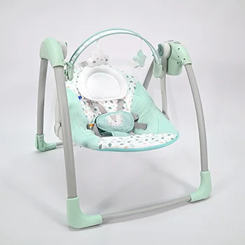 Kikka Boo ljuljaška za bebe Chillo sa adapterom Jungle King mint-2 Kikka Boo ljuljaška za bebe Chillo sa adapterom Jungle King mint-2