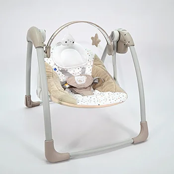Kikka Boo ljuljaška za bebe Chillo sa adapterom My Teddy beige-2 Kikka Boo ljuljaška za bebe Chillo sa adapterom My Teddy beige-2