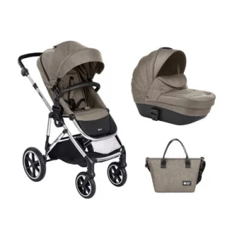 Kikka Boo dečija kolica set 3u1 Thea sa autosedištem i tvrdom korpom Beige-2 Kikka Boo dečija kolica set 3u1 Thea sa autosedištem i tvrdom korpom Beige-2